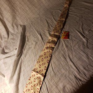 Vintage 60's silk tie from The Bon Marche'